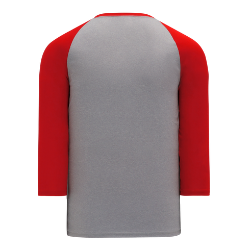 Athletic Knit 3/4 Sleeve Crew Neck Baseball Shirt (BA1846)